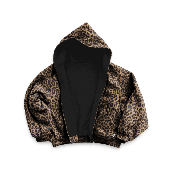 Rosettes Reversible Zip-Up